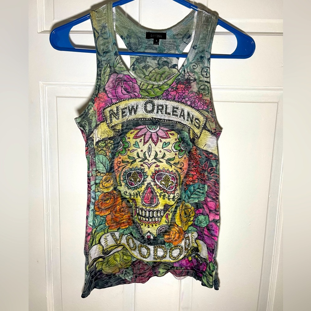 Davina small New Orleans tank top